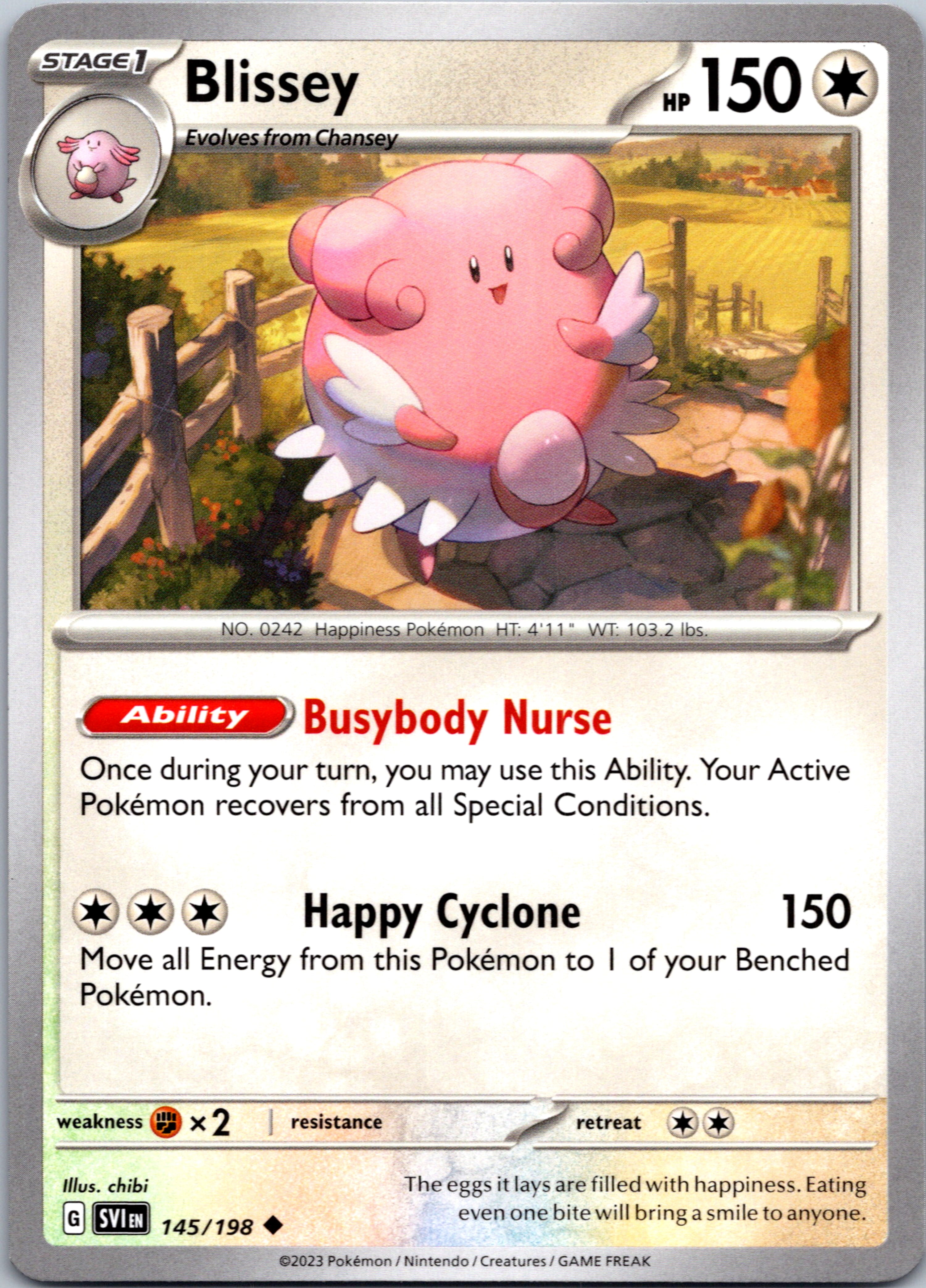 Blissey (145/198) [Scarlet & Violet: Base Set]