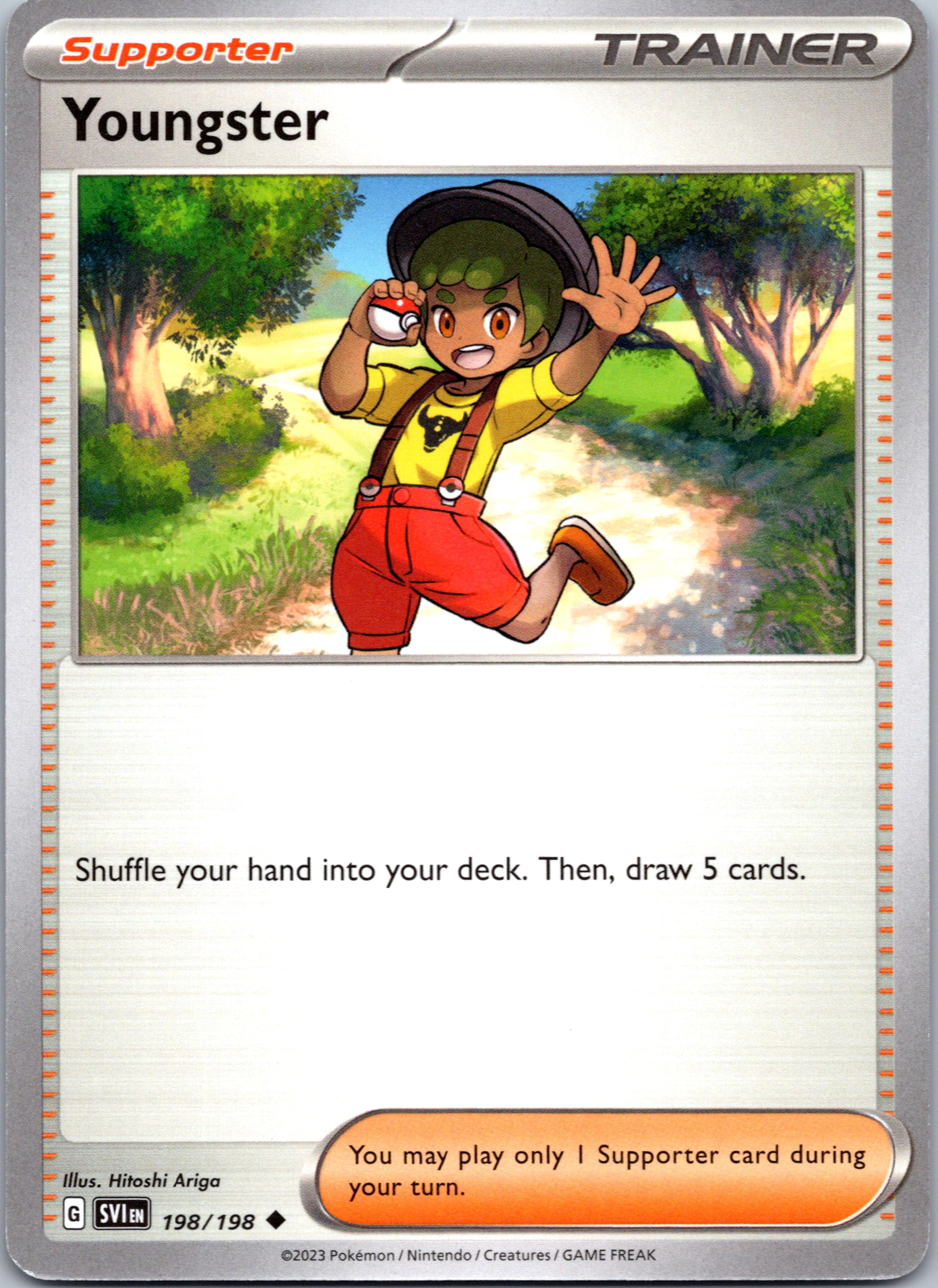 Youngster (198/198) [Scarlet & Violet: Base Set]