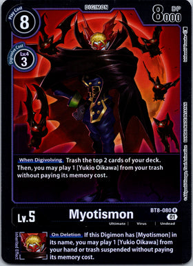 Myotismon [BT8-080] [New Awakening] Foil