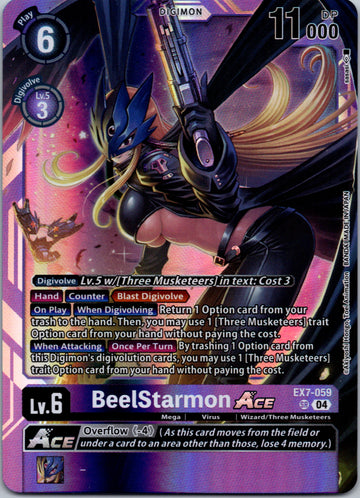 BeelStarmon ACE [EX7-059-SR] [Digimon LIBERATOR] Foil