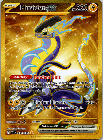 Miraidon ex (253/198) [Scarlet & Violet: Base Set]