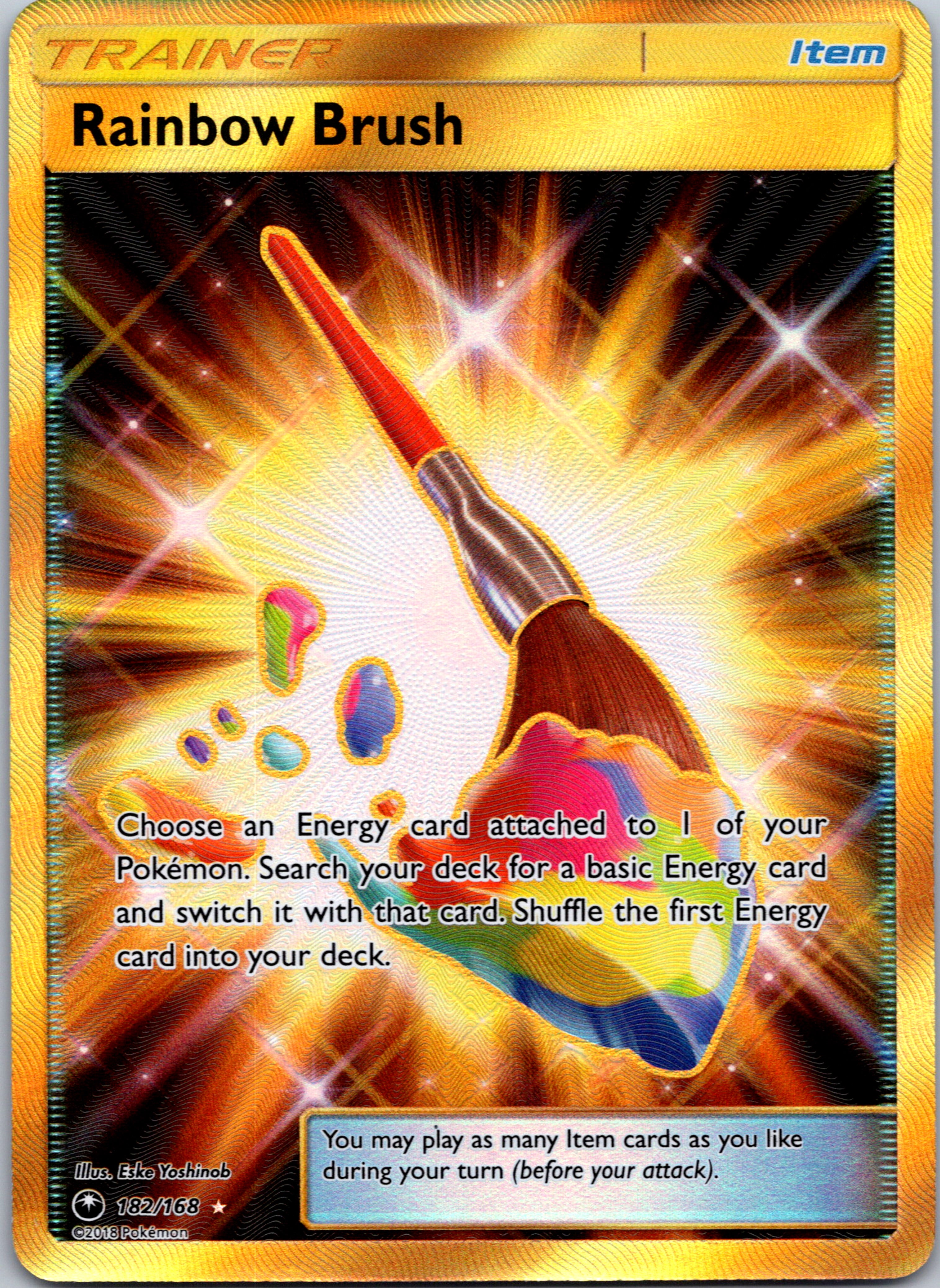 Rainbow Brush (182/168) [Sun & Moon: Celestial Storm]