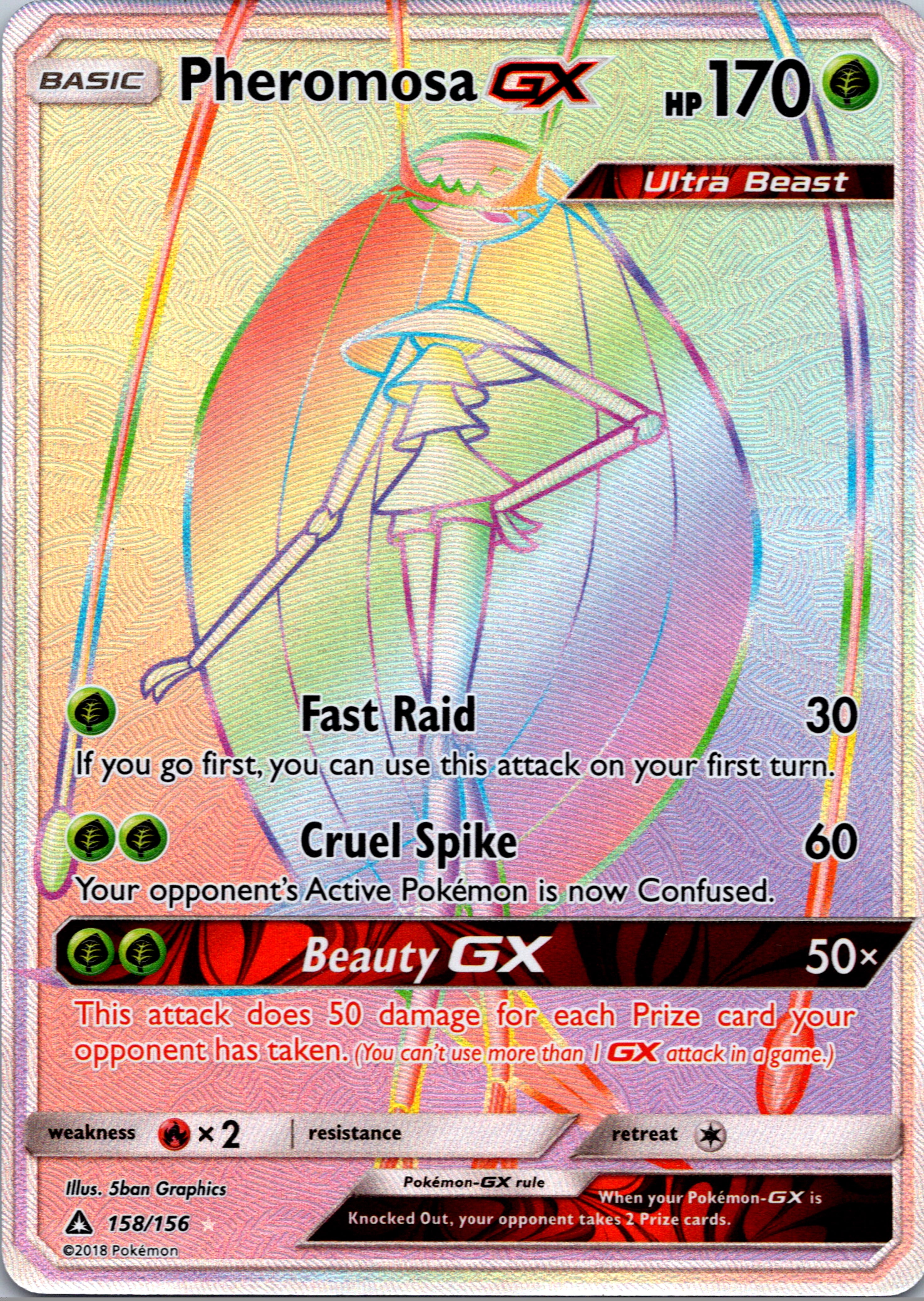 Pheromosa GX (158/156) [Sun & Moon: Ultra Prism]