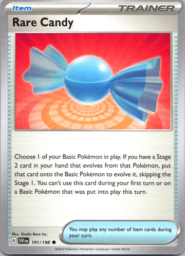 Rare Candy (191/198) [Scarlet & Violet: Base Set]