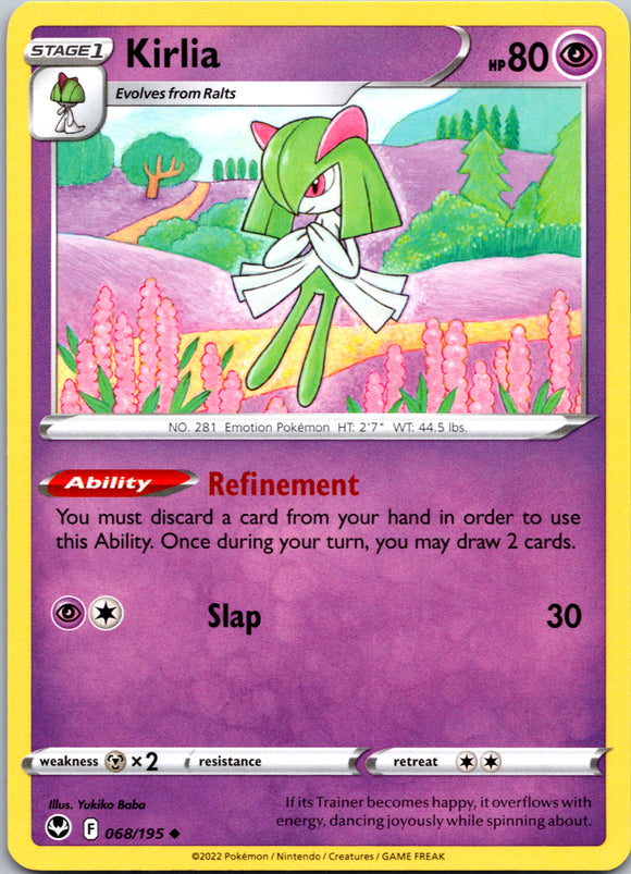 Kirlia (068/195) [Sword & Shield: Silver Tempest]