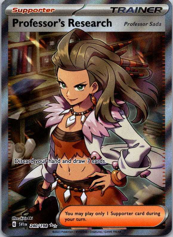 Professor's Research (240/198) [Scarlet & Violet: Base Set]