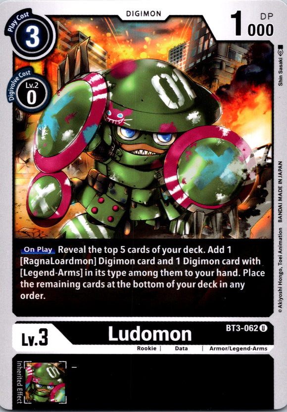 Ludomon [BT3-062] [Release Special Booster] Normal
