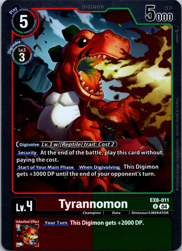 Tyrannomon [EX8-011-R] [Chain of Liberation] Foil