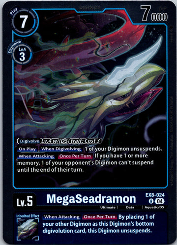 MegaSeadramon [EX8-024-R] [Chain of Liberation] Foil