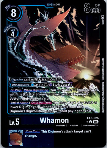 Whamon (Limited Foil) [EX8-025-U] [Chain of Liberation] Foil