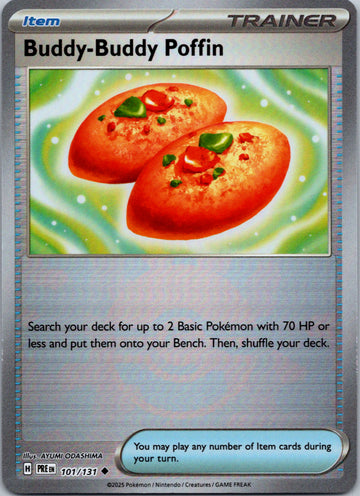 Buddy-Buddy Poffin (Poke Ball Pattern) [101/131] - (Prismatic Evolutions) Holofoil