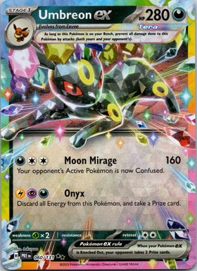 Umbreon ex [060/131] - (Prismatic Evolutions) Holofoil