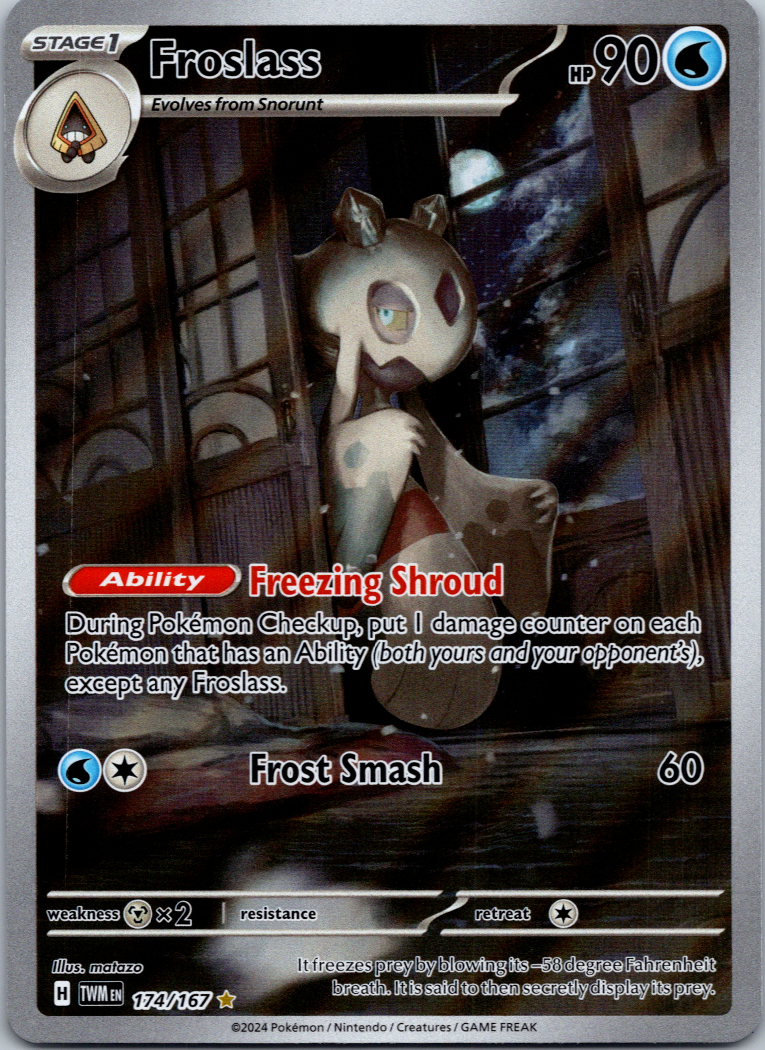 Froslass [174/167] - (Twilight Masquerade) Holofoil