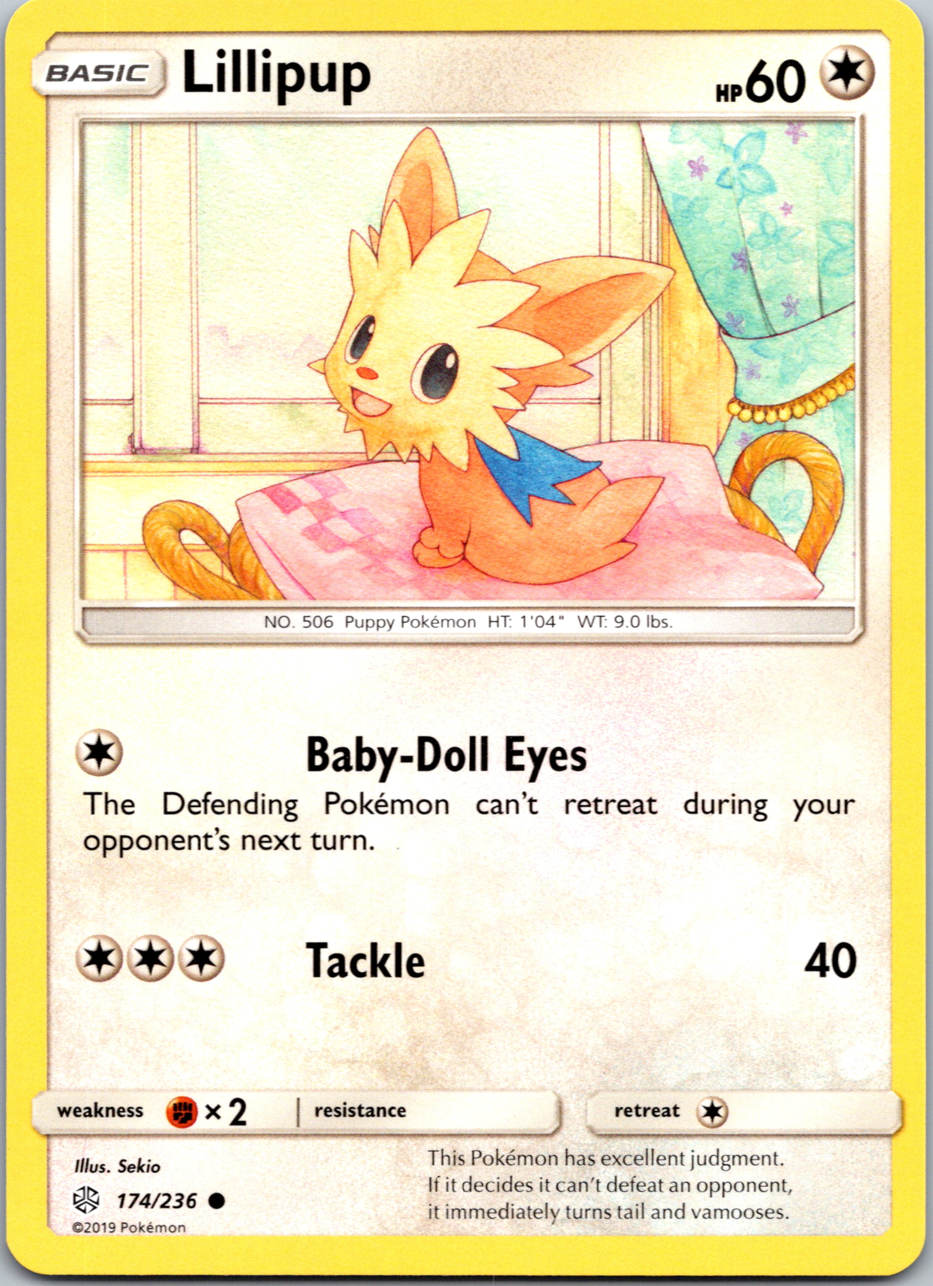 Lillipup (174/236) [Sun & Moon: Cosmic Eclipse]