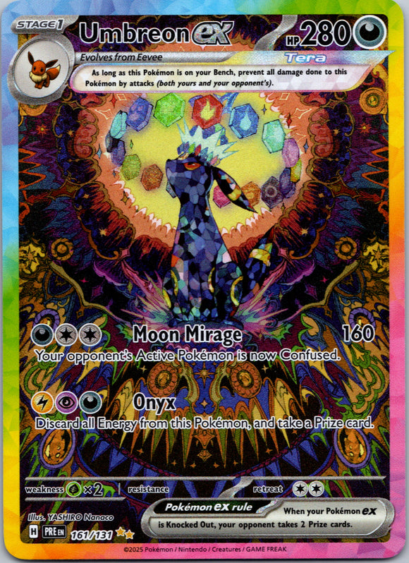 Umbreon ex [161/131] - (Prismatic Evolutions) Holofoil