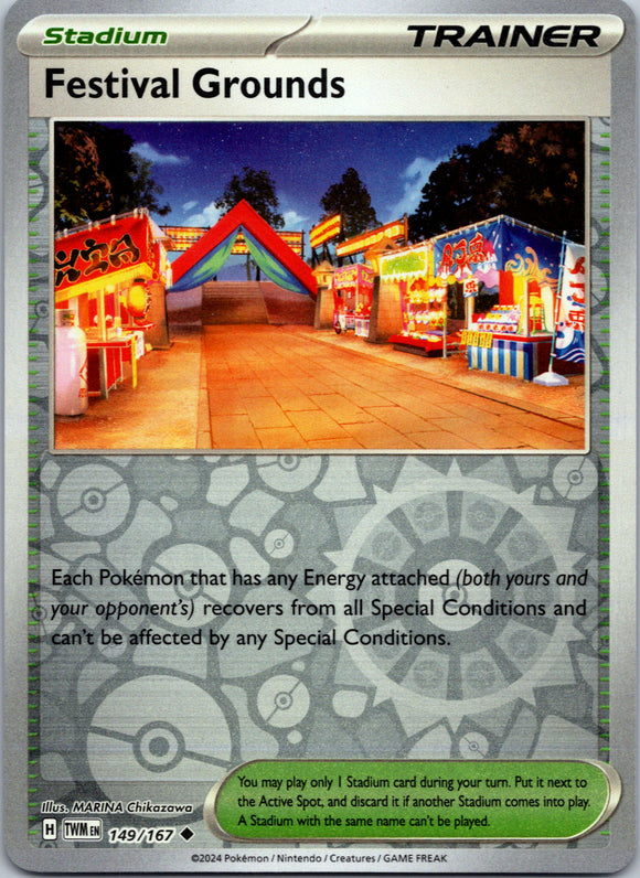 Festival Grounds [149/167] - (Twilight Masquerade) Reverse Holofoil