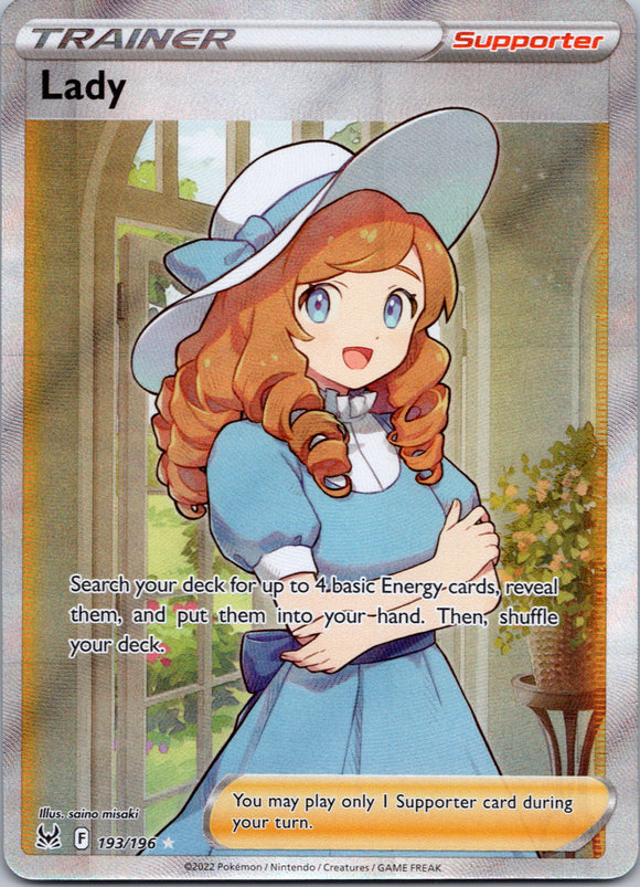 Lady (193/196) [Sword & Shield: Lost Origin]