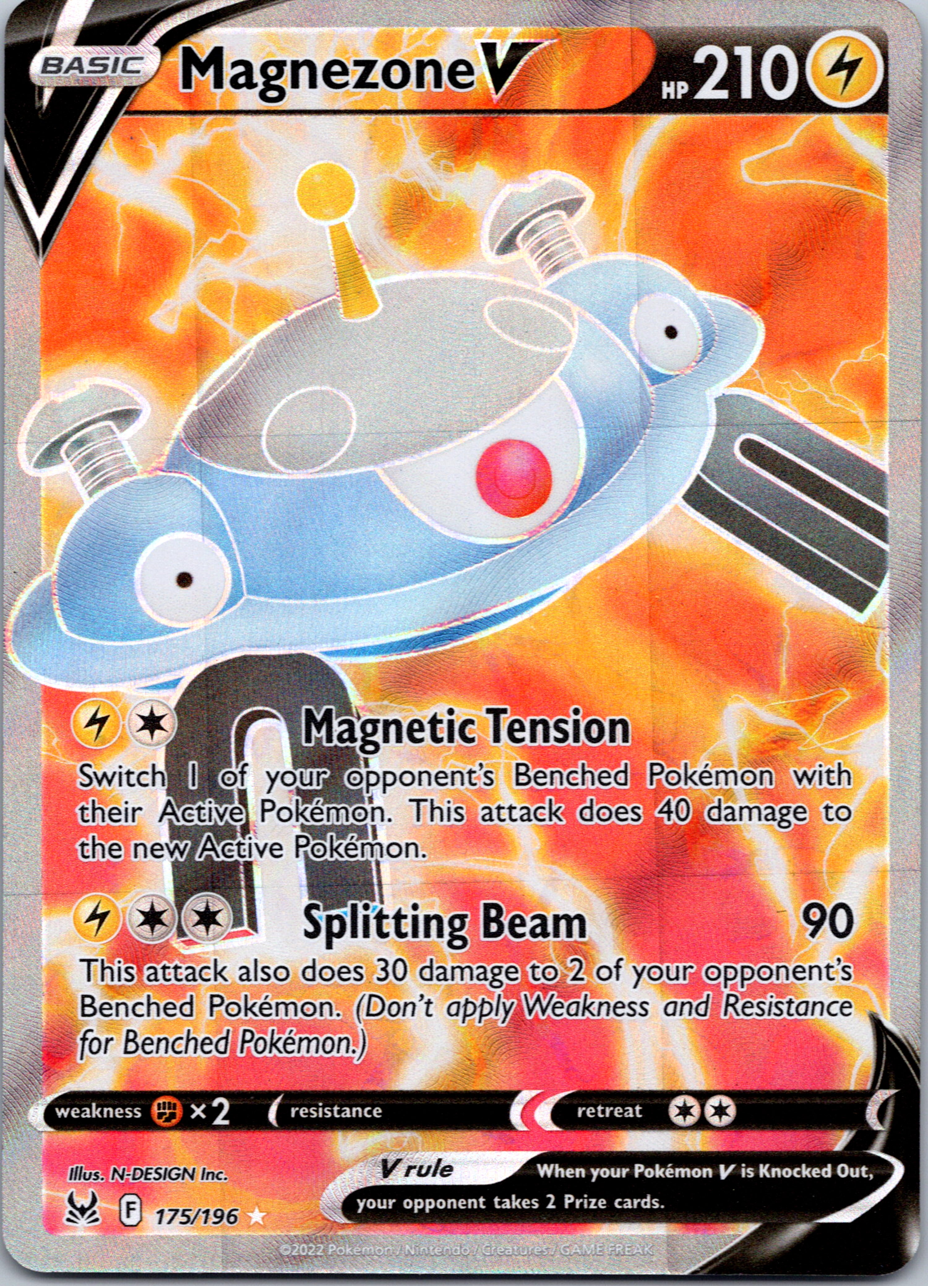 Magnezone V (175/196) [Sword & Shield: Lost Origin]