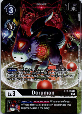 Dorumon (Alternate Art) [BT7-056] [Next Adventure] Foil