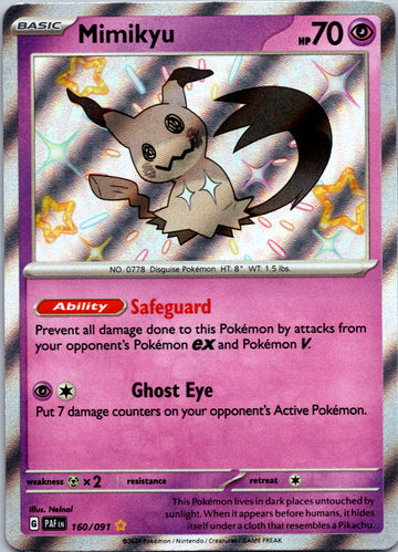 Mimikyu [160/091] - (Paldean Fates) Holofoil
