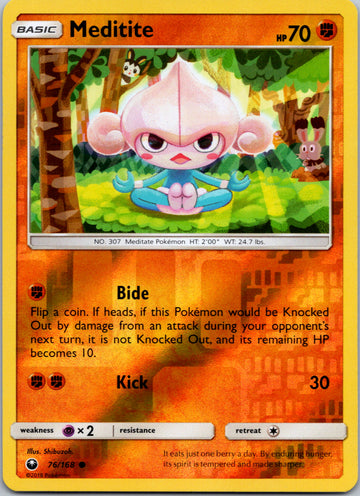 Meditite [76/168] [Celestial Storm] Reverse Holofoil