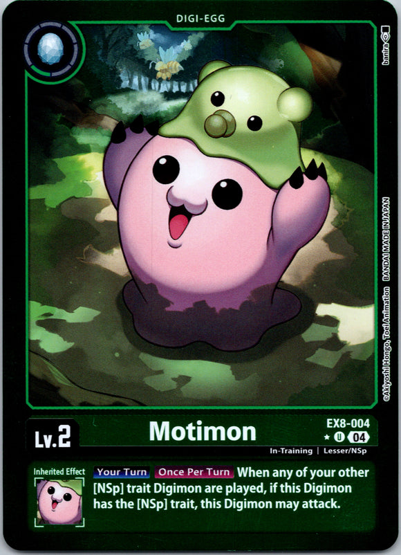 Motimon (Limited Foil) [EX8-004-U] [Chain of Liberation] Foil