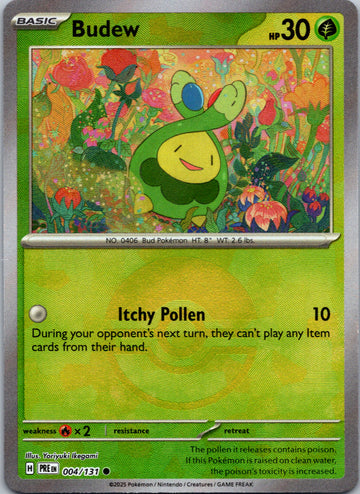 Budew (Poke Ball Pattern) [004/131] - (Prismatic Evolutions) Holofoil