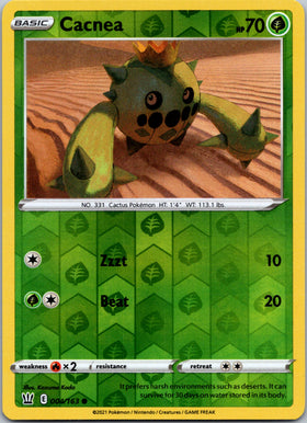 Cacnea [004/163] [Battle Styles] Reverse Holofoil