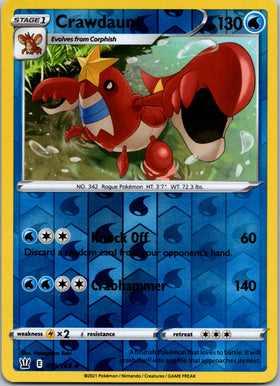 Crawdaunt [039/163] [Battle Styles] Reverse Holofoil