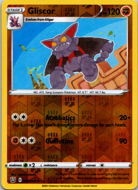 Gliscor [072/163] [Battle Styles] Reverse Holofoil