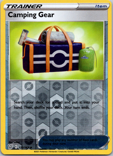 Camping Gear [122/163] [Battle Styles] Reverse Holofoil