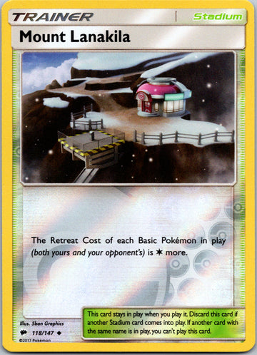 Mount Lanakila [118/147] [Burning Shadows] Reverse Holofoil