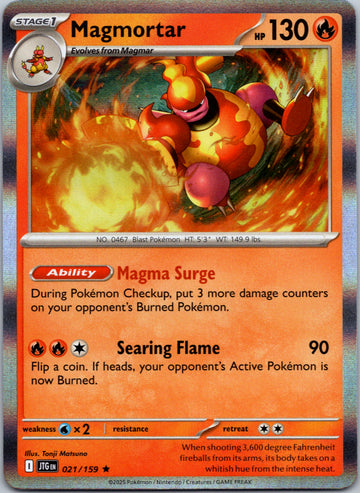 Magmortar [021/159] [Journey Together] Holofoil