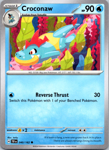 Croconaw [040/162] - (Temporal Forces)