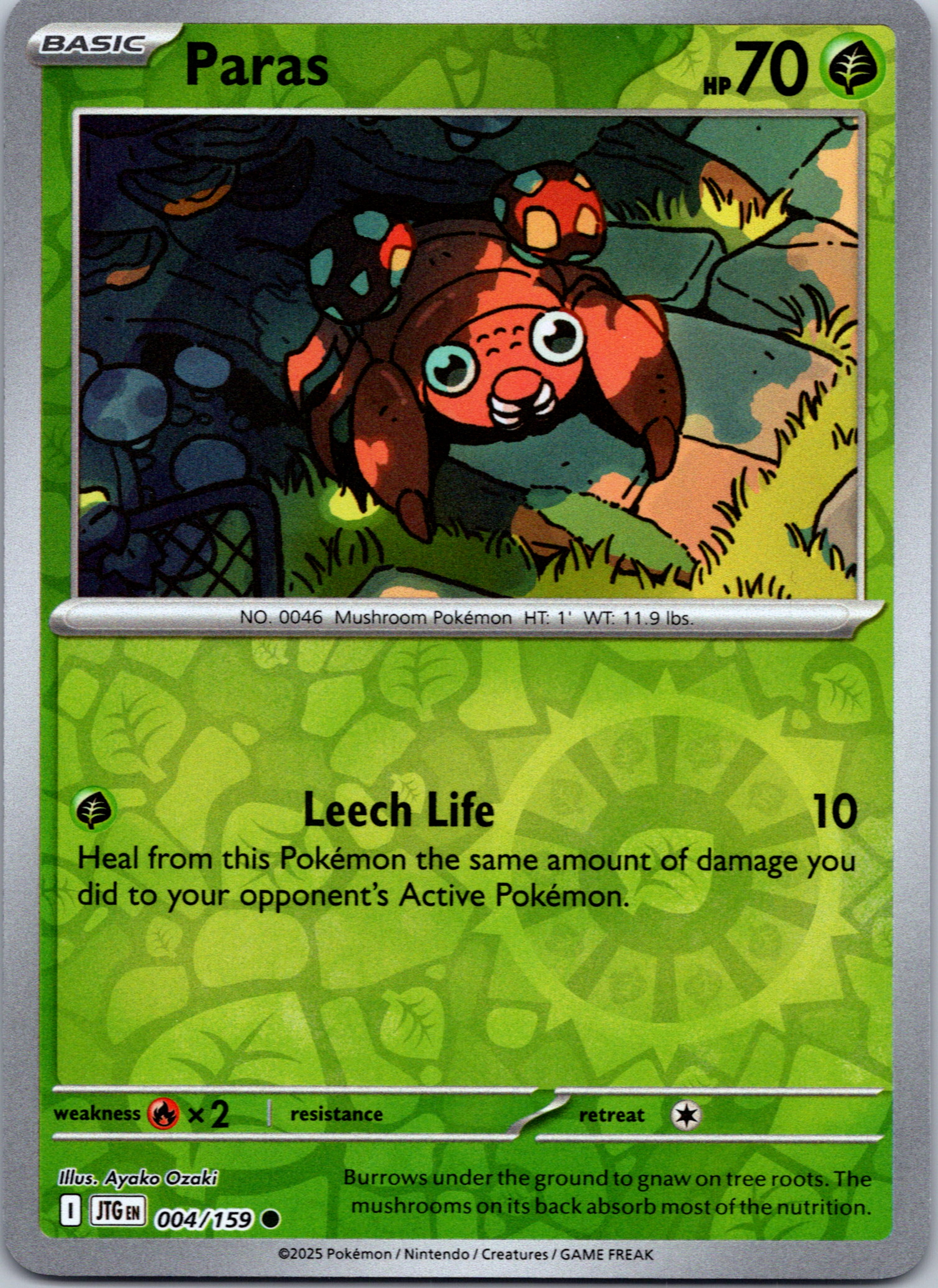 Paras [004/159] [Journey Together] Reverse Holofoil