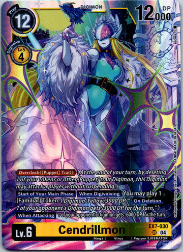 Cendrillmon [EX7-030-SR] [Digimon LIBERATOR] Foil