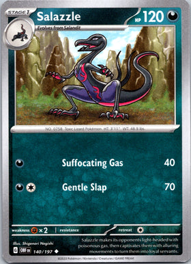 Salazzle [140/197] [Obsidian Flames]