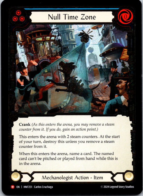 Null Time Zone [HNT251] (The Hunted) Cold Foil