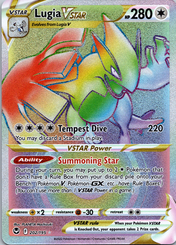 Lugia VSTAR (202/195) [Sword & Shield: Silver Tempest]