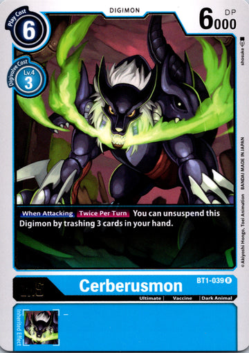 Cerberusmon [BT1-039] [Release Special Booster] Normal