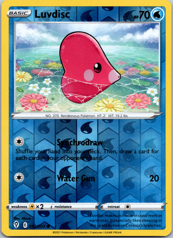 Luvdisc [039/203] [Evolving Skies] Reverse Holofoil