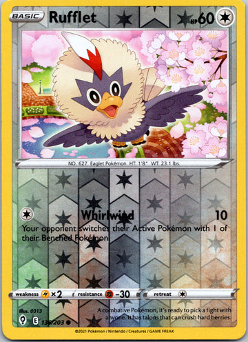 Rufflet [136/203] [Evolving Skies] Reverse Holofoil