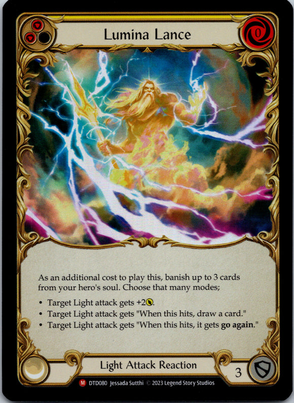 Lumina Lance [DTD080] (Dusk Till Dawn)  Rainbow Foil