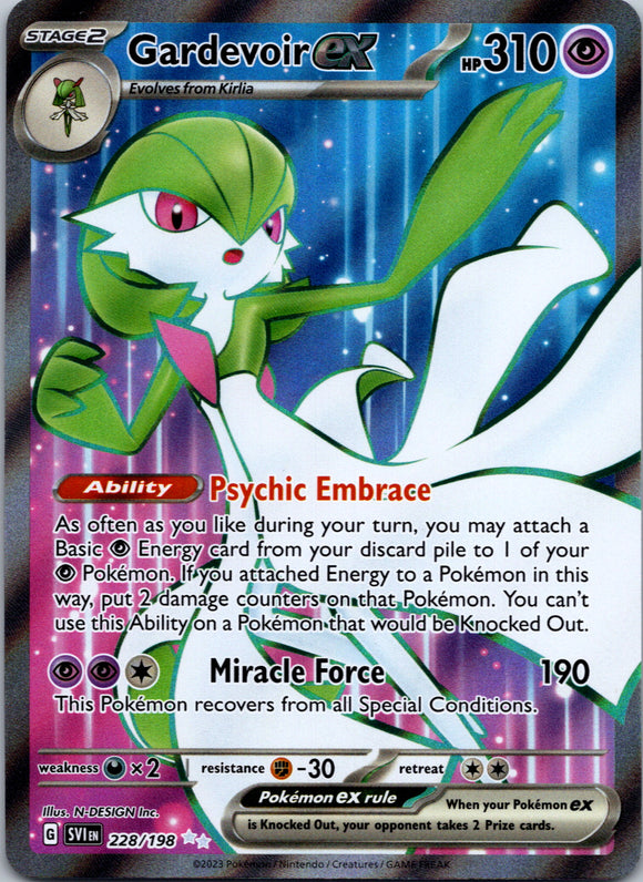 Gardevoir ex - 228/198 [228] - (SV01 Scarlet & Violet Base Set) Holofoil