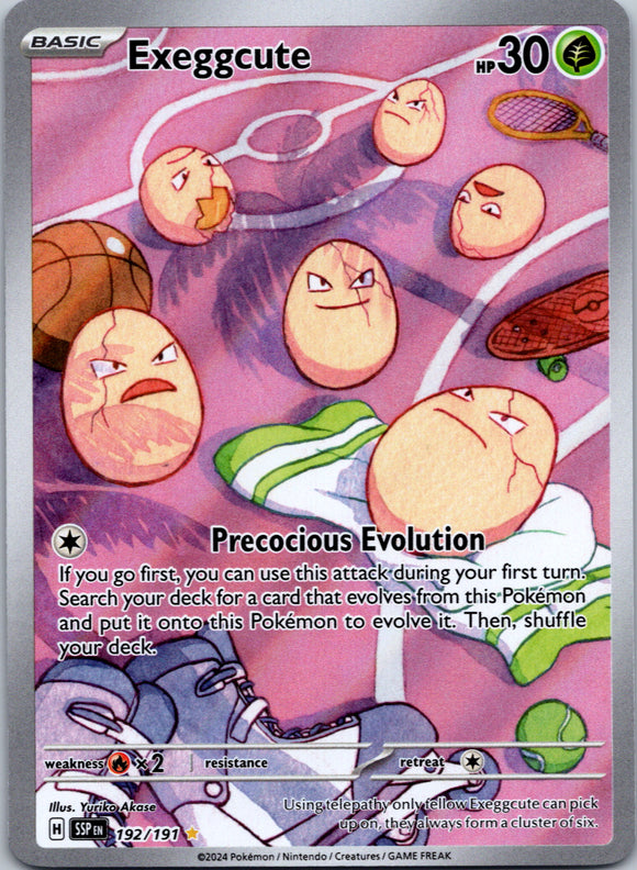 Exeggcute [192/191] - (Surging Sparks) Holofoil