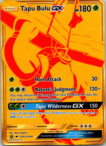 Tapu Bulu GX (SV91/SV94) [Hidden Fates: Shiny Vault]