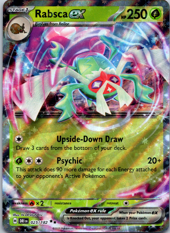 Rabsca ex [025/182] [Destined Rivals] Holofoil