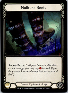 Nullrune Boots [ARC158] Unlimited Normal