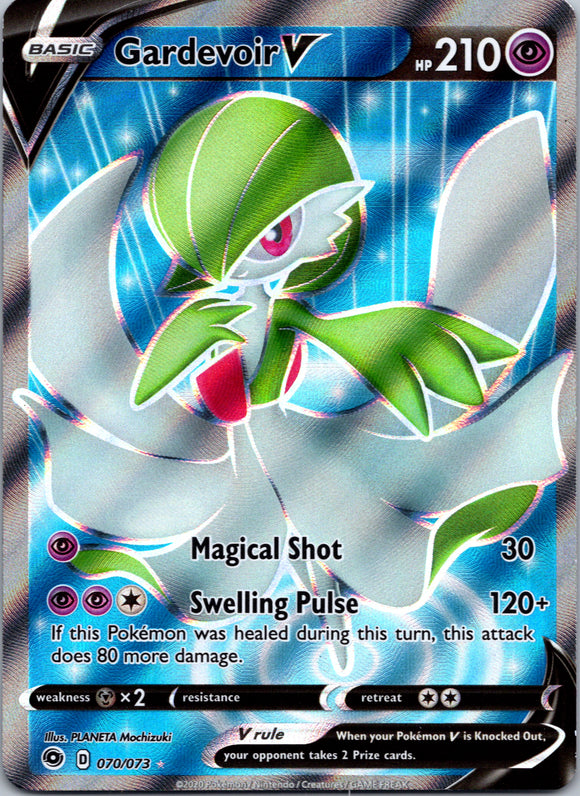 Gardevoir V (Full Art) [070/073] [Champion's Path] Holofoil
