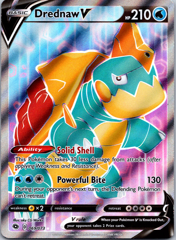 Drednaw V (Full Art) [069/073] [Champion's Path] Holofoil